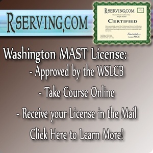 Washington MAST Bartending laws